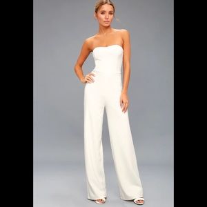 Medium white Jumpsuit from Lulus